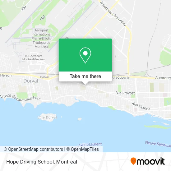 Hope Driving School map