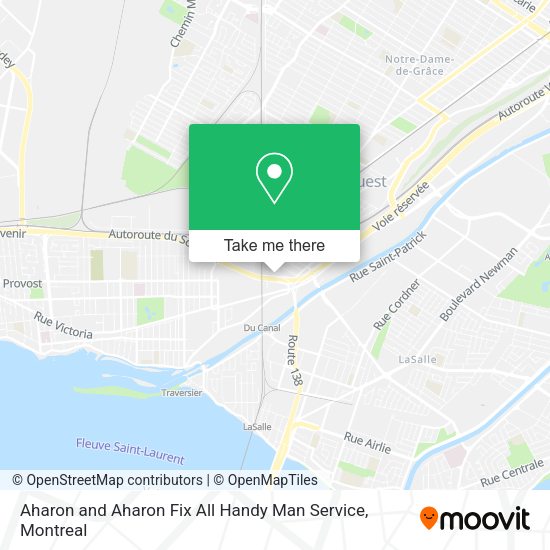 Aharon and Aharon Fix All Handy Man Service map