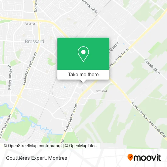 Gouttières Expert map