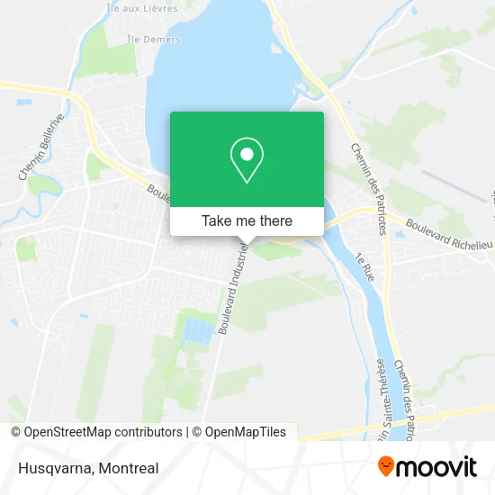 Husqvarna map
