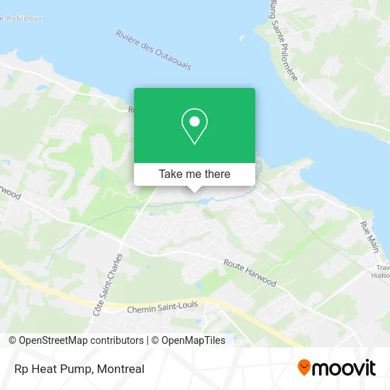 Rp Heat Pump map