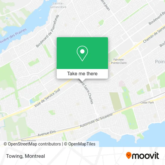 Towing map