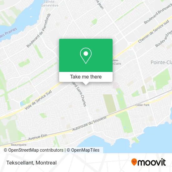 Tekscellant map