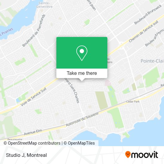 Studio J map