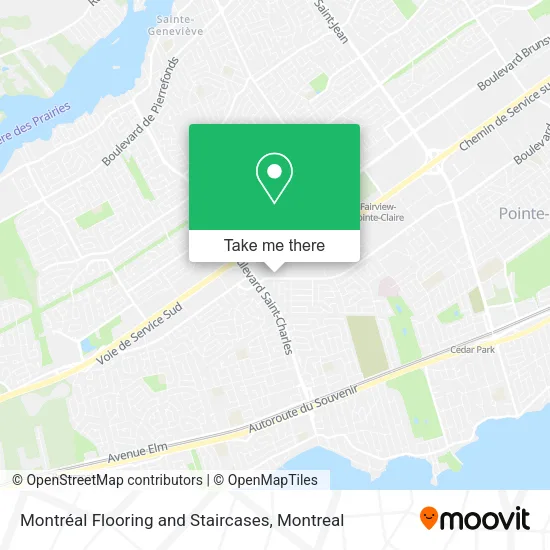 Montréal Flooring and Staircases map