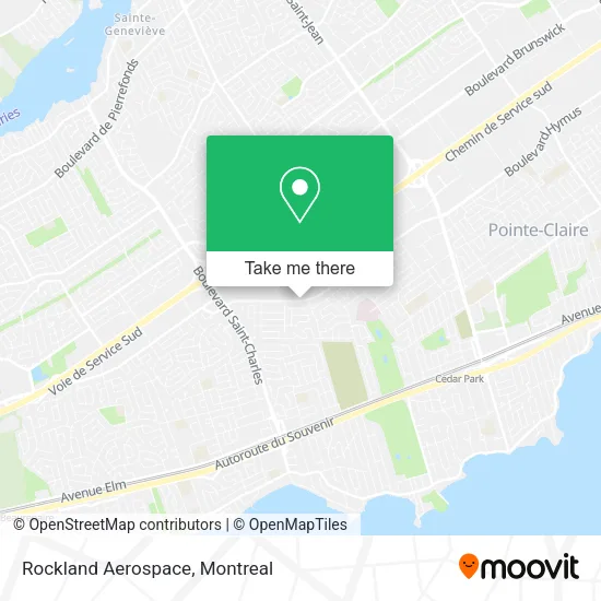 Rockland Aerospace map