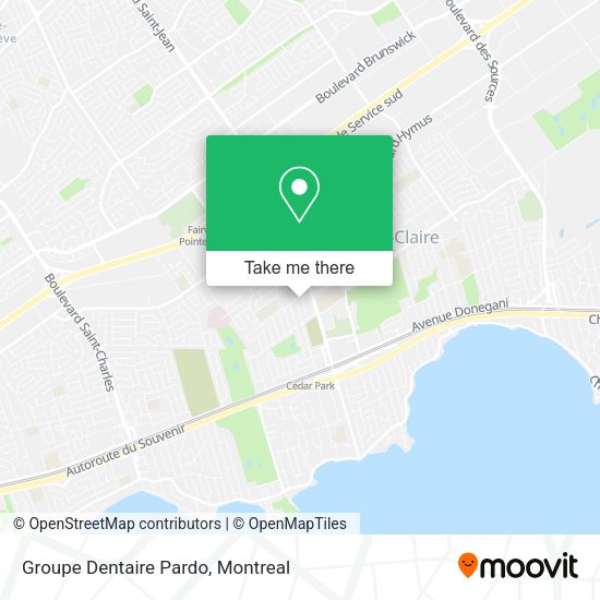 Groupe Dentaire Pardo map
