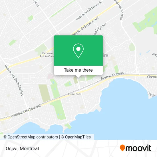 Osjwi map