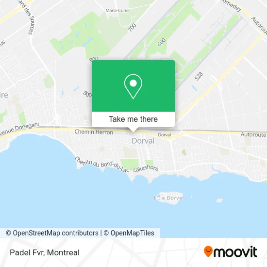 Padel Fvr map