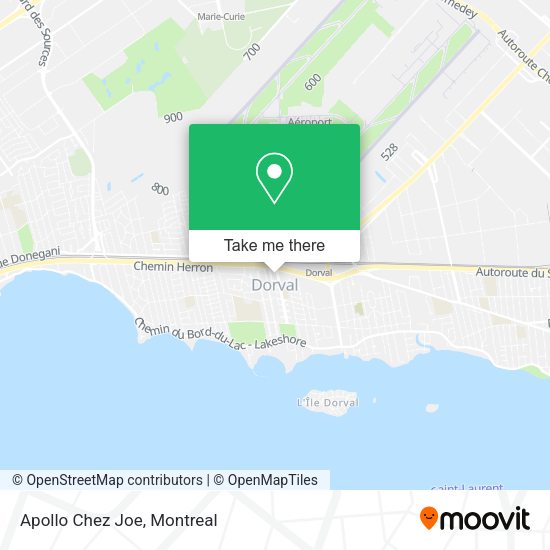 Apollo Chez Joe map