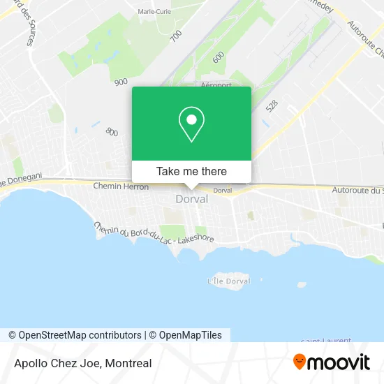 Apollo Chez Joe map