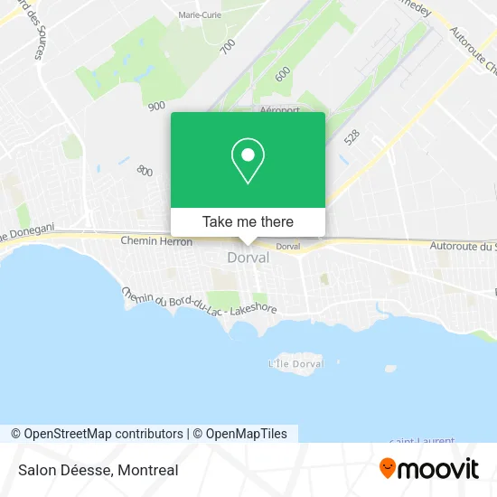 Salon Déesse map