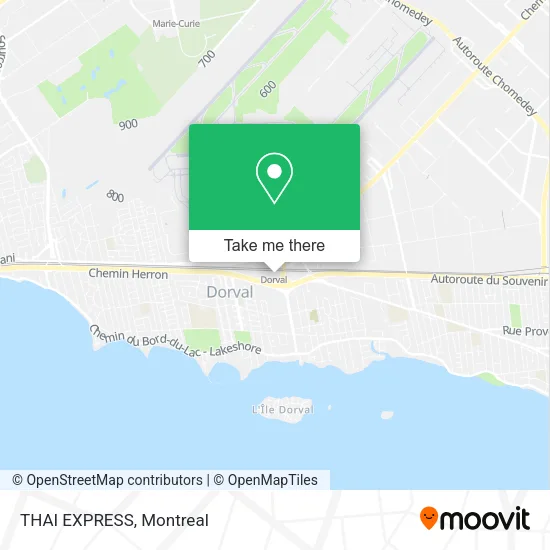 THAI EXPRESS map