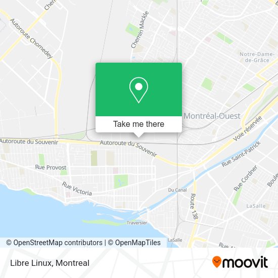 Libre Linux map