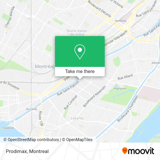 Prodimax map