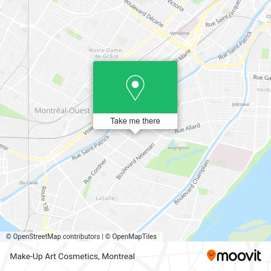 Make-Up Art Cosmetics map