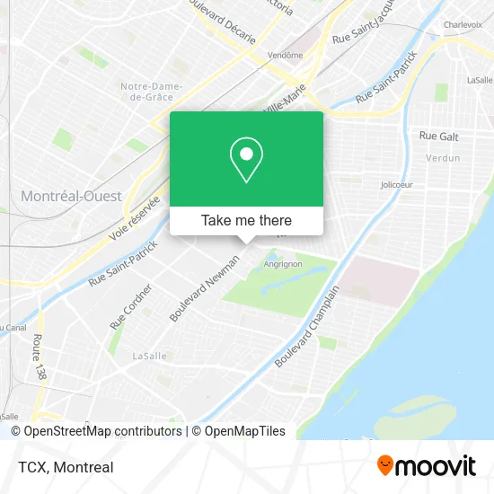 TCX map