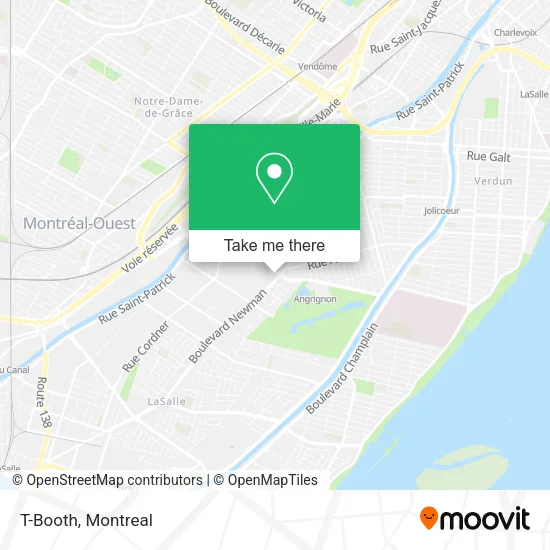 T-Booth map