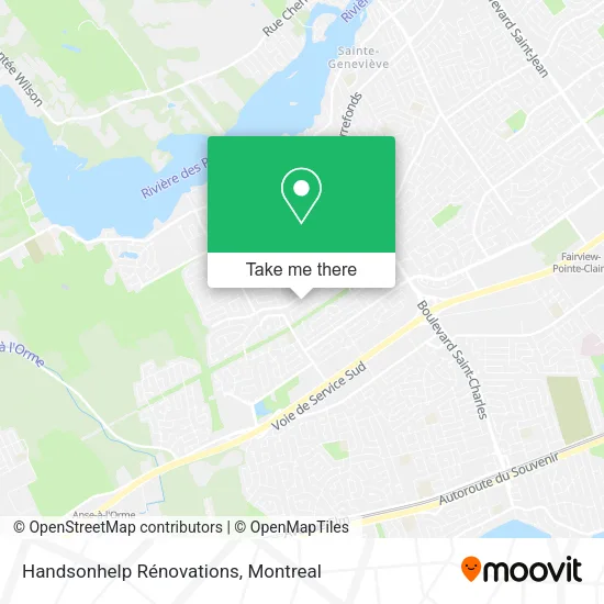 Handsonhelp Rénovations map