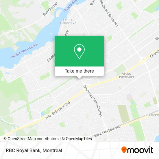 RBC Royal Bank map