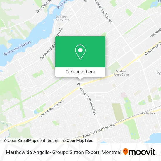 Matthew de Angelis- Groupe Sutton Expert map