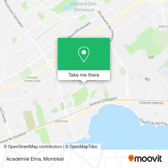 Académie Ema map