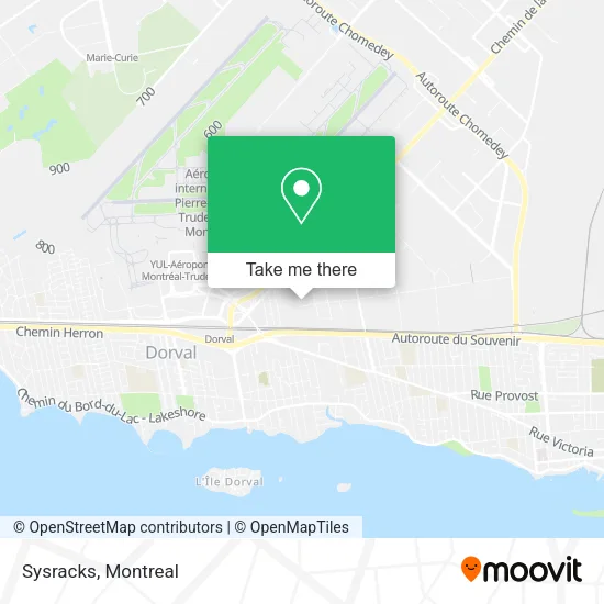 Sysracks map