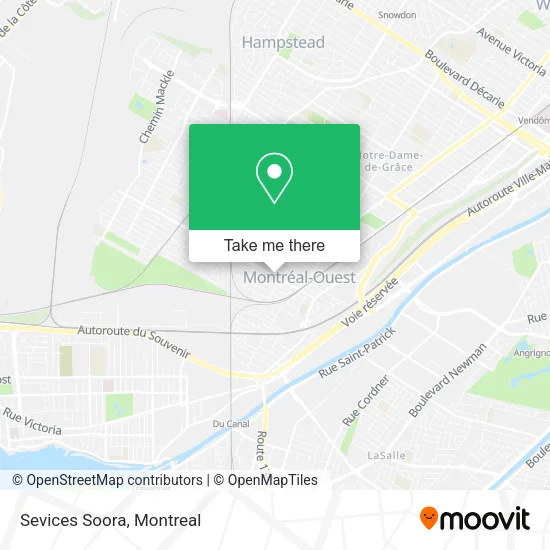 Sevices Soora map