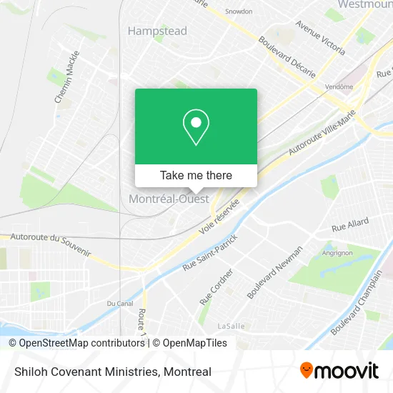 Shiloh Covenant Ministries map