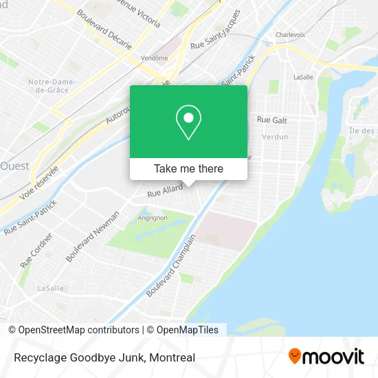 Recyclage Goodbye Junk map