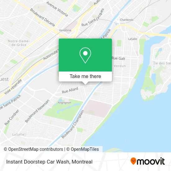 Instant Doorstep Car Wash map
