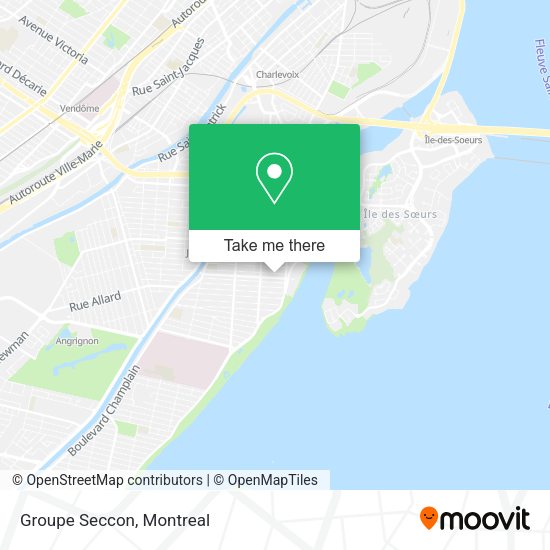 Groupe Seccon map