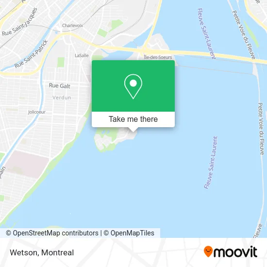 Wetson map