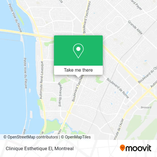 Clinique Esthetique El map