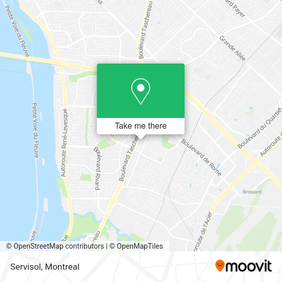 Servisol map