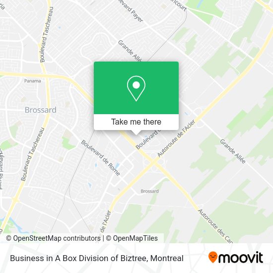 Business in A Box Division of Biztree map