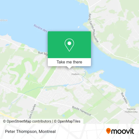 Peter Thompson map