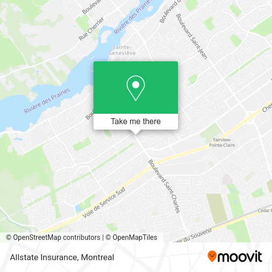 Allstate Insurance map