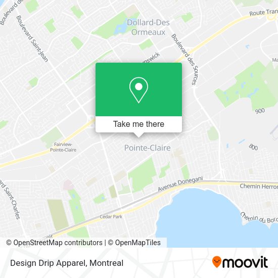 Design Drip Apparel map