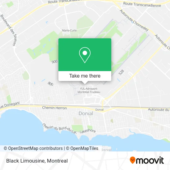 Black Limousine map