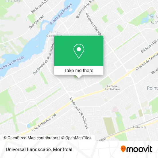Universal Landscape map
