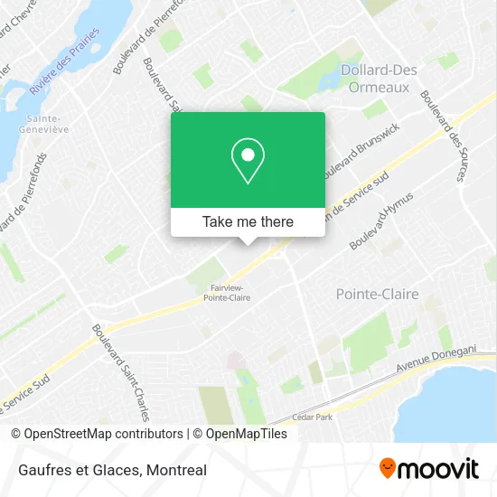 Gaufres et Glaces map