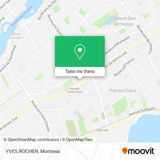 YVES ROCHER map