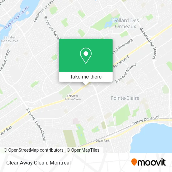 Clear Away Clean map