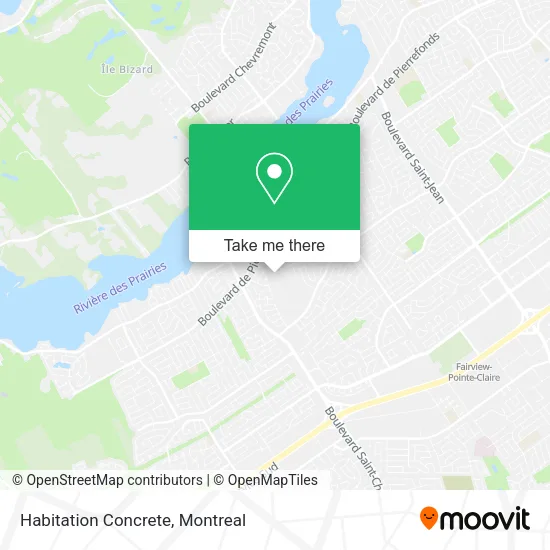 Habitation Concrete map