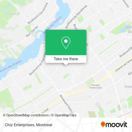 Chiz Enterprises map