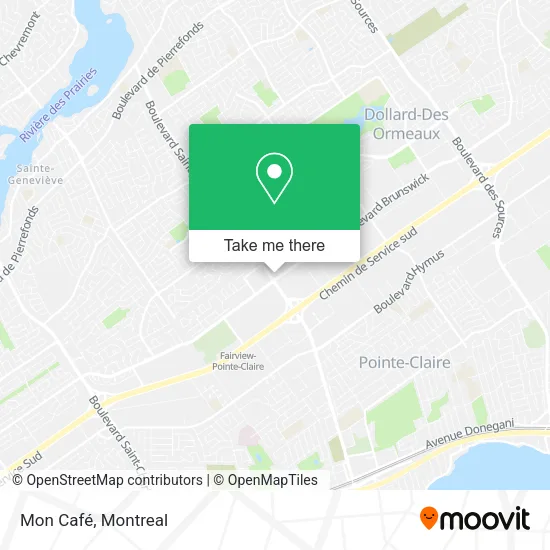 Mon Café map