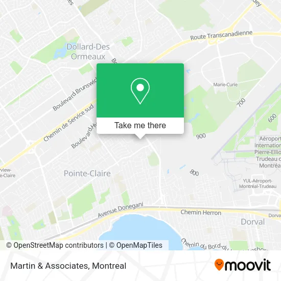 Martin & Associates map