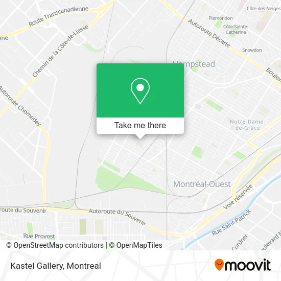 Kastel Gallery map