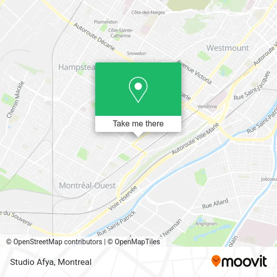 Studio Afya map
